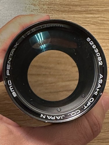 Smc pentax 135mm prime - pentax,